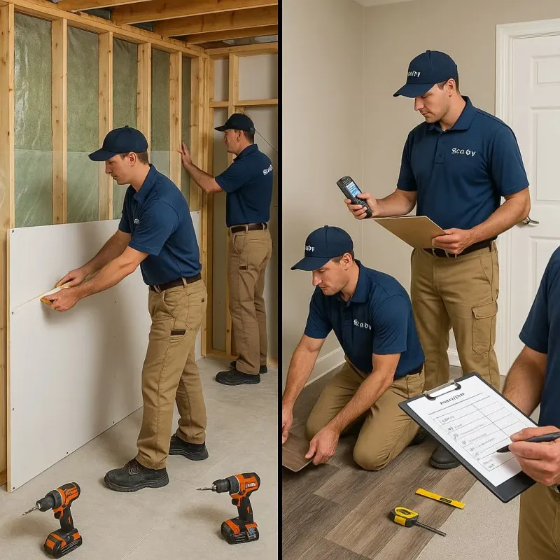 Repairs and Reconstruction process in Northfield, MA