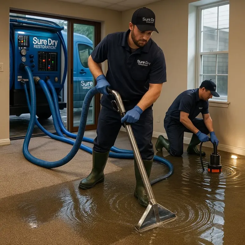 Water Extraction and Removal process in Northfield, MA